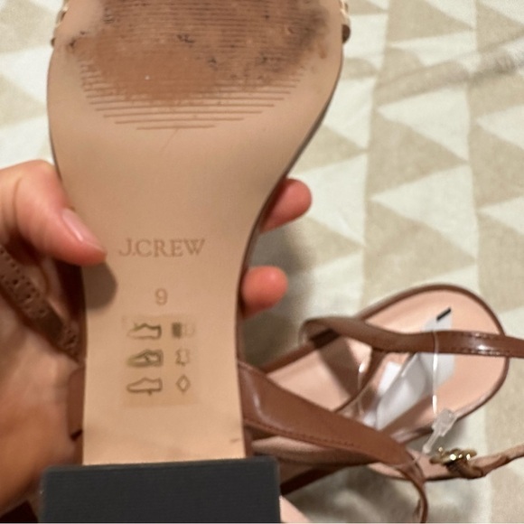 J crew Layne ankle-strap heels in raffia - Picture 5 of 6